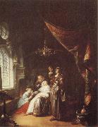 Gerrit Dou The Dropsical Lady oil